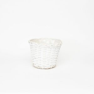 Alternative view of Cache pot in vimini