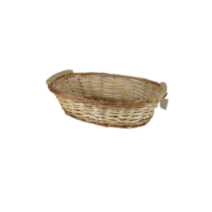 Cesto in vimini ovale classico