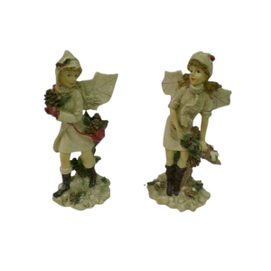 Statuette di angeli natalizi