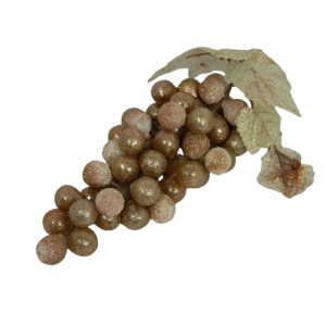 Grappolo di uva frutta finta natalizia