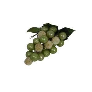 Grappolo di uva frutta finta natalizia