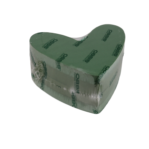 Cuore in spugna per fiori