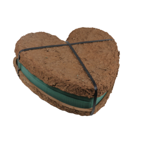 Cuore in spugna per fiori