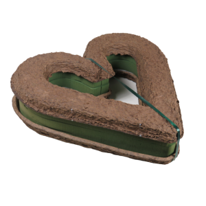 Cuore in spugna per fiori