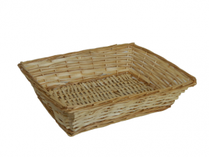 Cesto natalizio in vimini