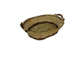 Cesto natalizio in vimini