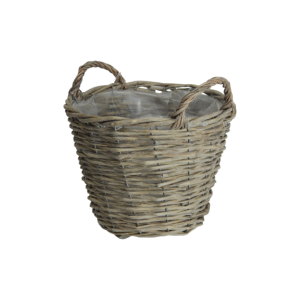 Cesto coprivaso in vimini