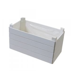 Cassetta in legno per fiori