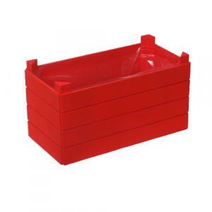 cassetta in legno portafiori