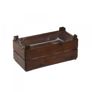 Cassetta in legno per fiori