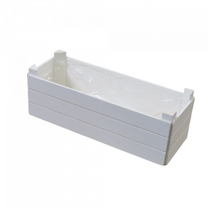 Cassetta in legno per fiori