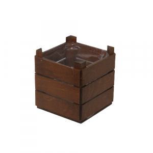 Cassetta in legno per fiori