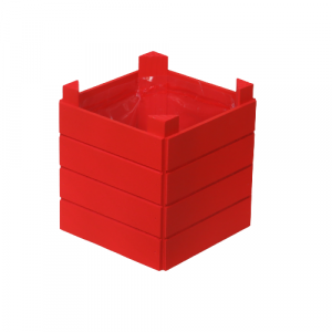 Cassetta in legno per fiori