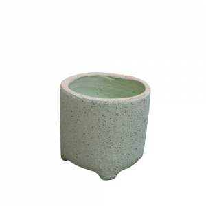 Vaso. coprivaso in ceramica
