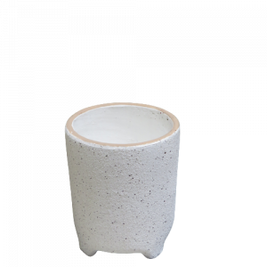 Vaso. coprivaso in ceramica