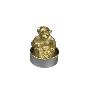 Candele lumini a forma di scimmia