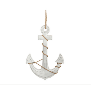 Ancora decorativa in legno