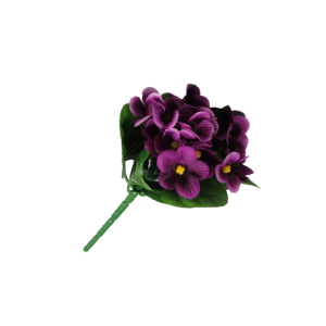 Mazzetto di viole finte