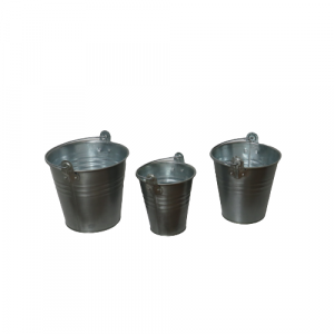 Secchi in latta zincata