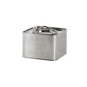 Scatola porta biscotti in metallo