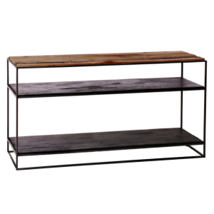 Scaffale consolle in legno