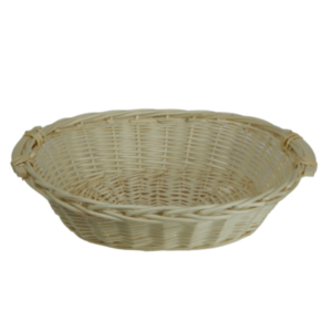 Cesto natalizio in vimini