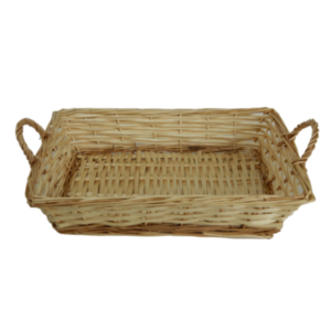 Cesto natalizio in vimini