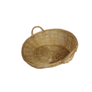 Cesto natalizio in vimini