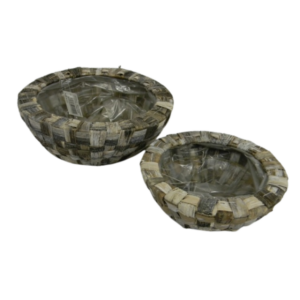 Cesto portavaso in vimini