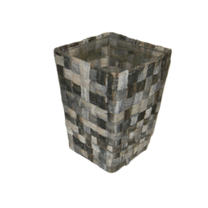 Cesto portavaso in vimini