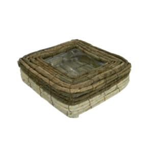 Cesto portavaso in mais