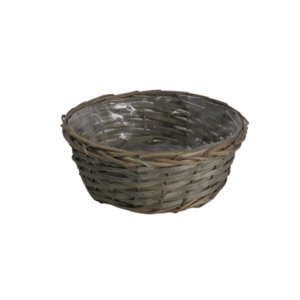 Vaso cesto in vimini