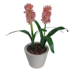 Pianta finta giacinti rosa