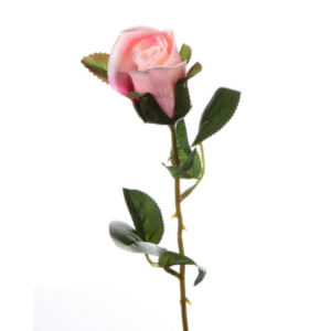 Rosa finta bocciolo singolo