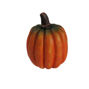 Zucca finta decorazione di halloween