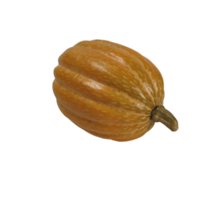 Zucca finta decorazione di halloween