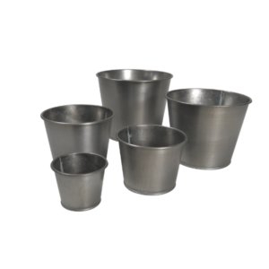 Vasi portavaso in latta