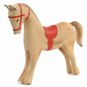 Alternative view of Cavallino in legno