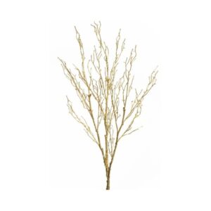 Ramo decorativo artificiale oro