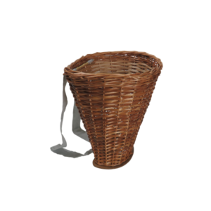 Gerla in vimini con bretelle