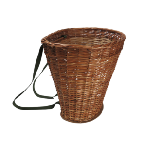 Gerla in vimini con bretelle