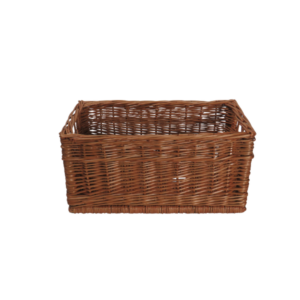 Cesto in vimini con impugnature