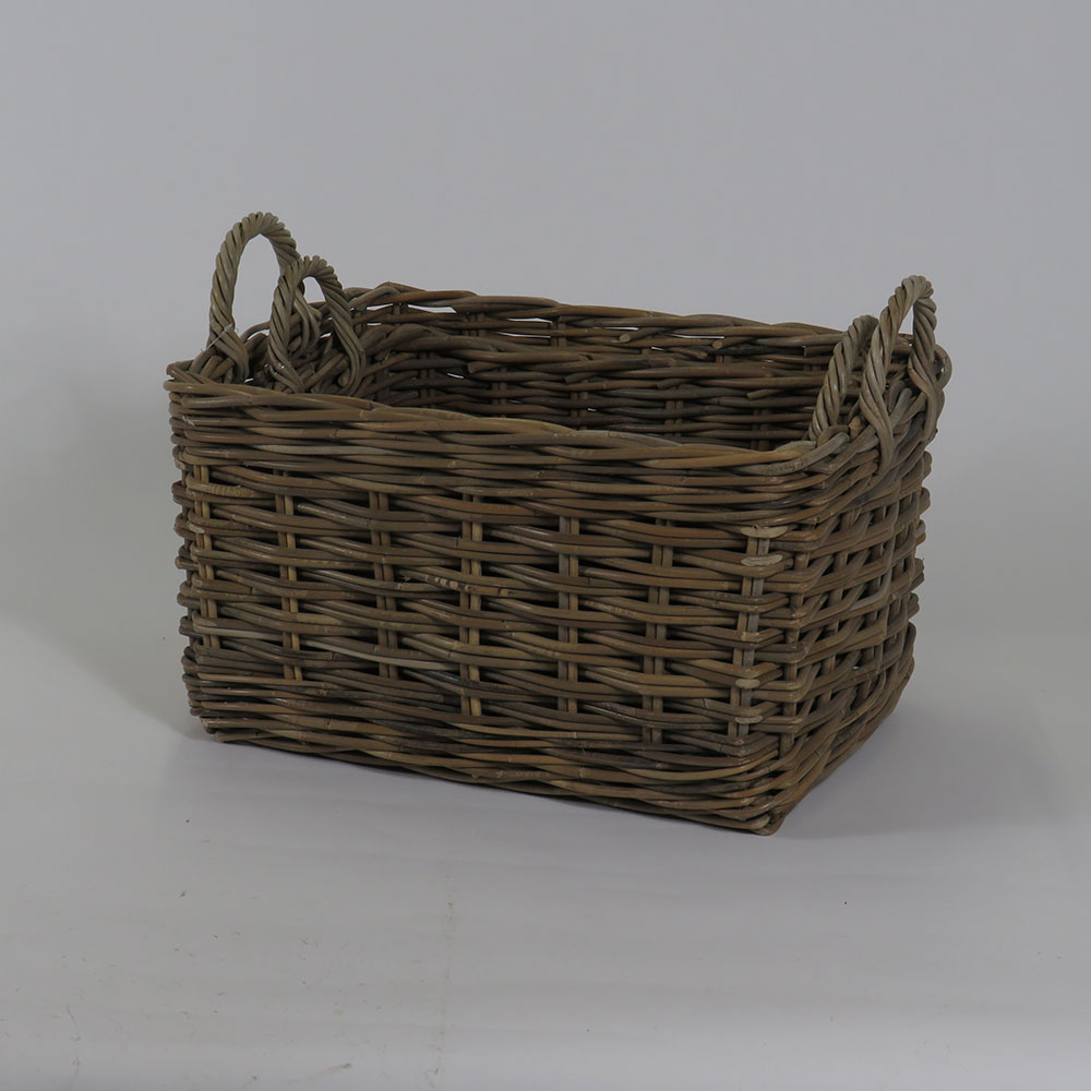 Cesti in rattan con manici