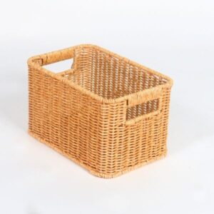 Cesto alto in polipropilene crema 26cm