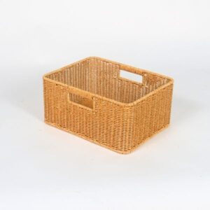 Cesto rettangolare sintetico 34x26 cm