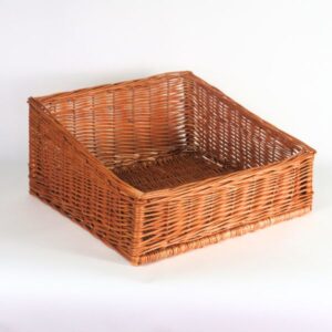 Cesto espositore in vimini naturale 45cm