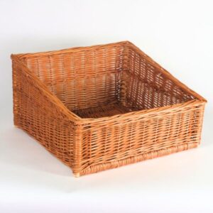 Espositore in vimini naturale 50cm