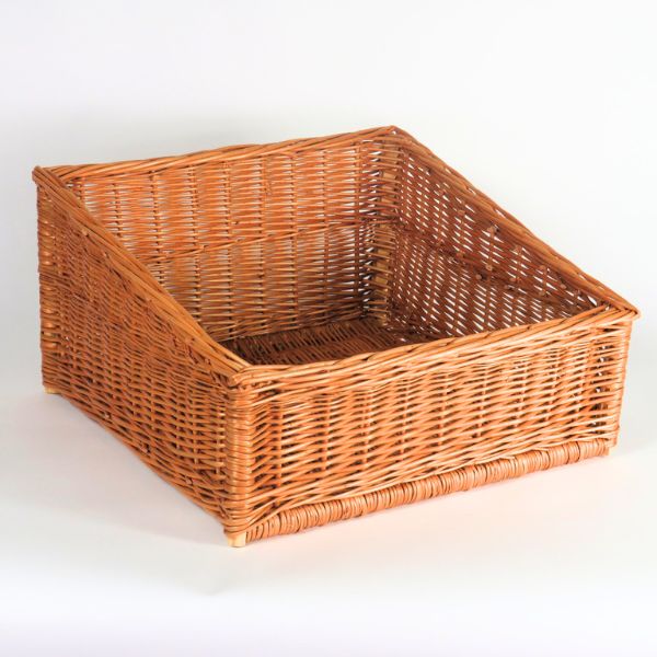 Espositore in vimini naturale 50cm