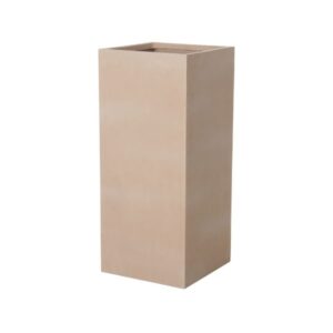 Vasi quadri alti effetto pietra nocciola