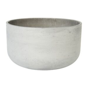 Ciotole tonde cemento chiaro